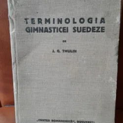 Terminologia gimnasticii suedeze - J.G. Thulin