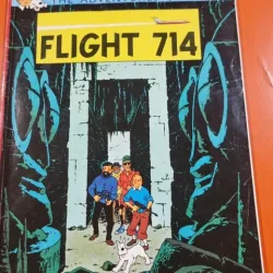 The adventures of Tintin. Flight 714 carte benzi desenate