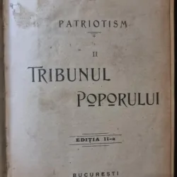 Tribunul Poporului II. Patriotism - N. Radulescu-Niger