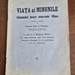 Viata si minunile Sfantului mare mucenic Mina - Preotul Ioan C. Popescu
