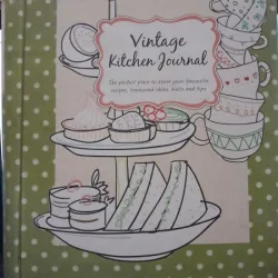 Vintage kitchen journal