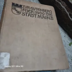 Zur Gutenberg Feier 1900 Die Stadt