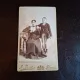 Fotografie tip CDV Mama impreuna cu Fiul , Bucuresti - Joseph Kestler