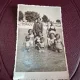 Fotografie tip carte postala , Familie pe plaja , Mangalia - 1937
