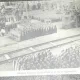 Carte postala, necirculata, militari pictand obuzele franceze ca sa nu rugineasca, primul razboi mondial