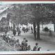 Carte postala, Baile Caciulata-Valcea, Pavilionul si Izvorul de apa minerala,1943