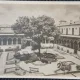 Carte Postala, Bucuresti, Scoala Centrala de Fete, gradina interioara a scolii, perioada interbelica