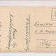 Carte postala circulata din perioada interbelica reprezentand o pereche de proaspeti casatoriti