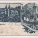 Carte postala circulata in anul 1896, Radna, Arad