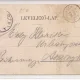 Carte postala circulata in anul 1903 Arad