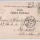 Carte postala circulata in anul 1903 Bucuresti
