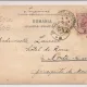 Carte postala circulata in anul 1903