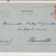 Carte postala circulata in anul 1904 Targu-Neamt