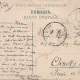 Carte postala circulata in anul 1908 - De la polog