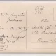 Carte postala circulata in anul 1912