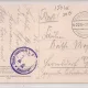 Carte postala circulata in anul 1916 Sibiu