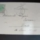 Carte postala cu plimbare pe lac si flori de colt, 1902
