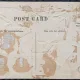 Carte Postala cu timbre din Republica Panama+stema si drapel (in relief)