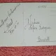 Carte postala, desen femeie si barbat, inceput de secol XX