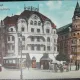 Carte postala, Oradea, hotel Vulturul Negru, 1929