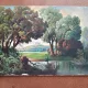 Carte postala peisaj  din Bavaria, inceput de secol XX
