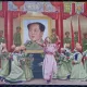 Carte Postala, Scena dintr-un spectacol in cinstea lui Mao Zedong, China, 1952