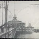 Carte postala, Scheveningen, Wandelhoofd met pleizierboot, perioada interbelica