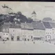 Carte Postala, Sighisoara, vedere spre piata, 1919