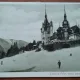 Carte postala, Sinaia, Castelul Peles iarna