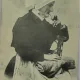 Carte postala, taranca batrana din Bretagne, perioada interbelica