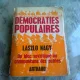 DEMOCRATIES POPULAIRES - LASZLO NAGY  (CARTE IN LIMBA FRANCEZA)