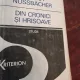 DIN CRONICI SI HRISOAVE, STUDII DE GERNOT NUSSBACHER, 1987