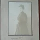 Fotografie lipita [e cartom, pictorita Ottilia Michail Oteteleșanu (1885-1974)
