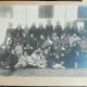 Fotografie pe carton, clasa IV primara nr.2 Timisoara, 1931