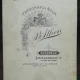 Fotografie pe carton, femeie langa fotoliu, sfarsit de secol XIX