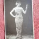 Fotografie, tanara in rochie mulata, perioada interbelica