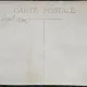 Fotografie tip Carte Postala, Barbat cu un copil mic, in curte, 1932