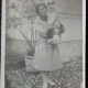 Fotografie tip Carte Postala, Mama cu bebelus in brate, 1929