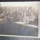 Fotografie tip carte postala, necirculata, militari la cursuri de instruire, perioada interbelica