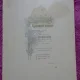 Fotografie tip CDV, barbat cu mustata, stand pe scaun, inceput de secol XX