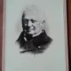 Fotografie tip CDV, barbat cu ochelari, inceput de secol XX