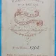 Fotografie tip CDV, Subofiter de infanterie, francez in uniforma de ceremonie, inceput de secol XX