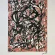 Jackson Pollock - Free Form (Forma libera), litografie originala