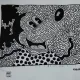 Keith Haring - Mickey Mouse, litografie originala