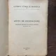 Lectii de deschidere,. Inaugurarea cursurilor si catalogul expozitiei (1943)