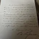 Scrisoare a lui Vasile Kogalniceanu