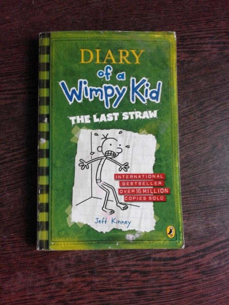 insert Survival Merciful DIARY OF A WIMPY KID, THE LAST STRAW , JEFF KINNEY